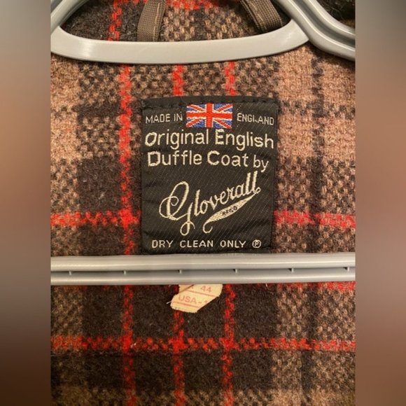 SOLD Vintage Gloverall Made in England Brown Duffle Coat - Picture 3 of 16